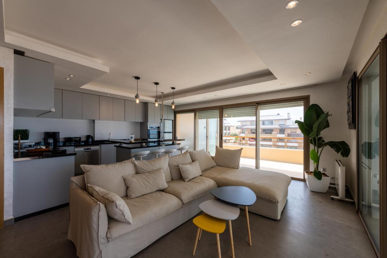 Appartement 300M2 Vue Sur Ocean Prestigia - Plage Des Nations Salé Dış mekan fotoğraf