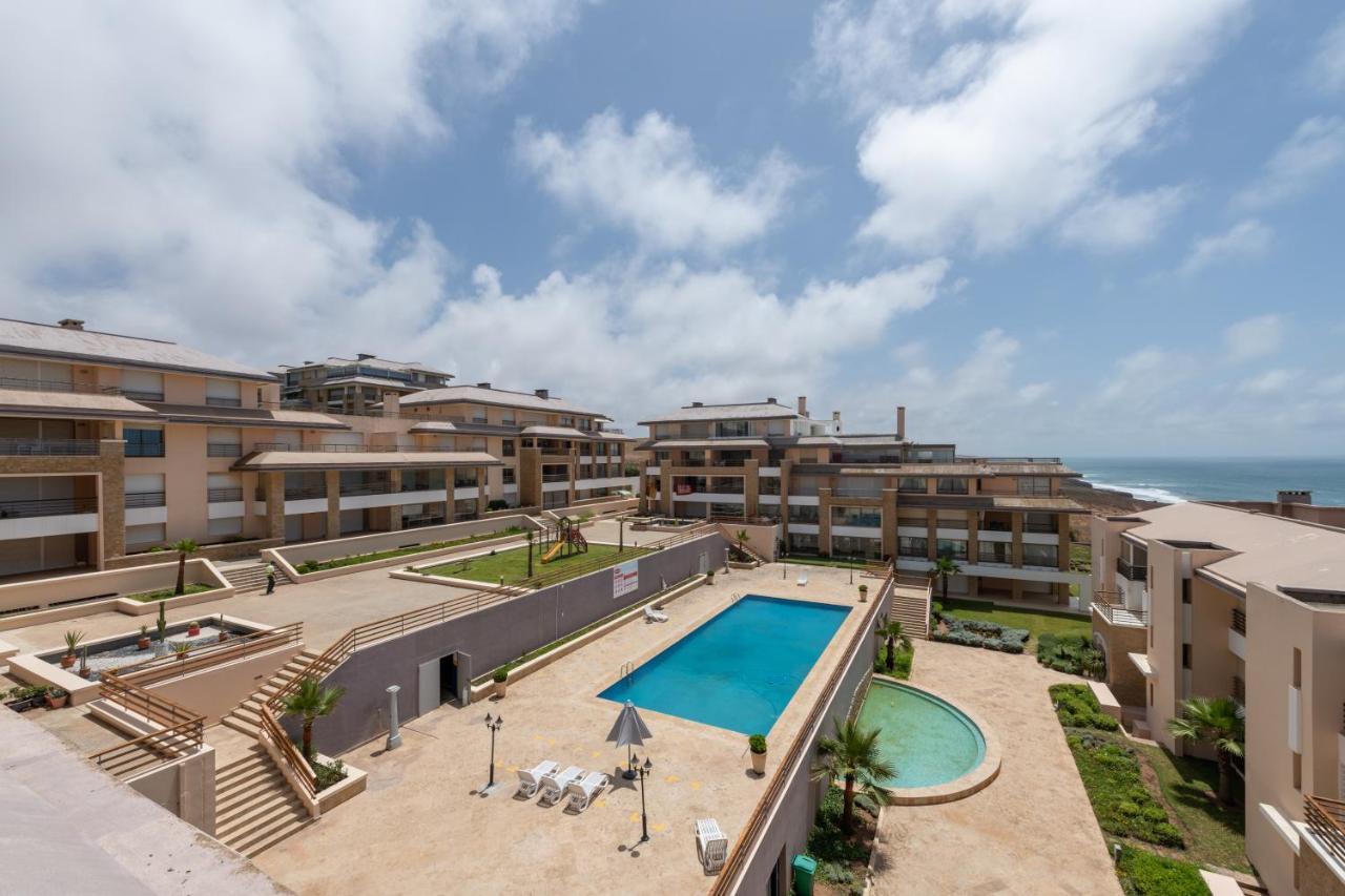 Appartement 300M2 Vue Sur Ocean Prestigia - Plage Des Nations Salé Dış mekan fotoğraf